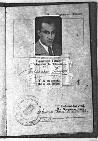 Documento de identidad de Paco Mayo