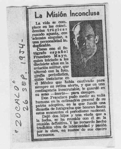 La misión inconclusa Publicada en 