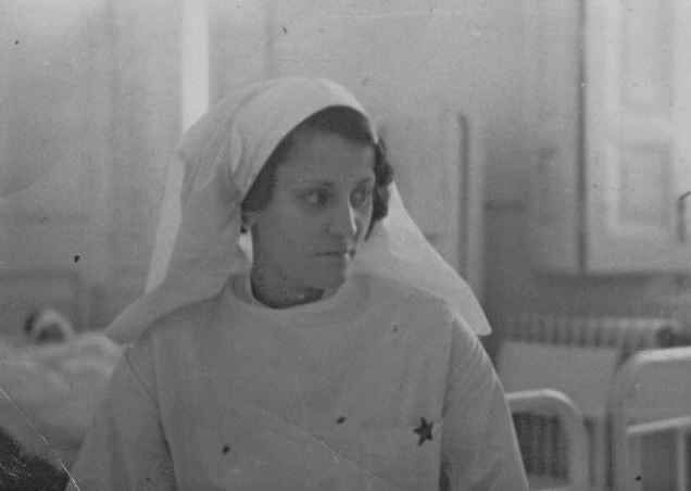 María Luisa González, voluntaria enfermera
