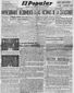 El periódico El Popular, relata el fatídico acontecimiento. 1949