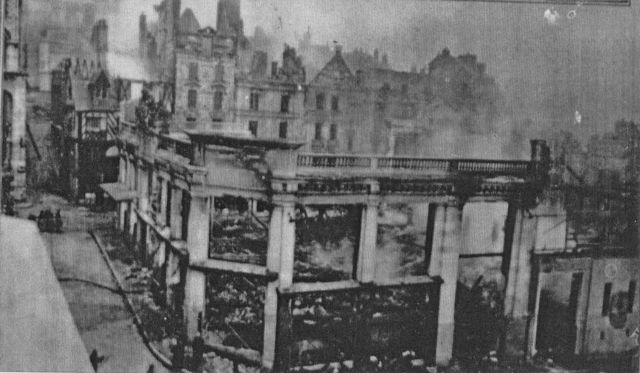 Bombardeo en Madrid 1936