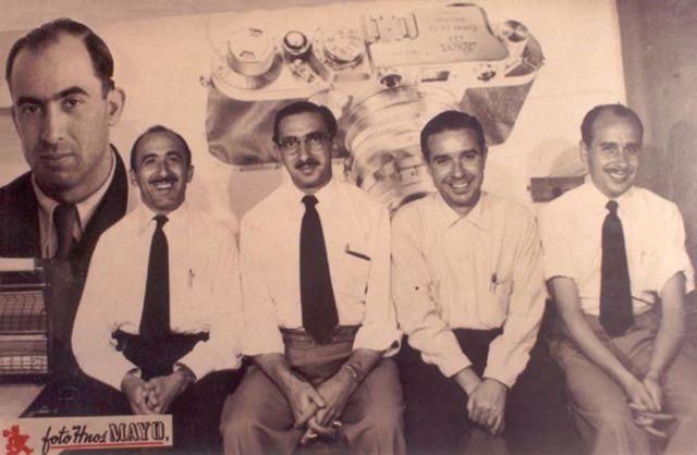 A la muerte de Paco (1949) Julio y Cándido Souza con Faustino y Pablo del Castillo inician 