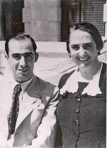 Paco Mayo y Dolores Ibarruri 