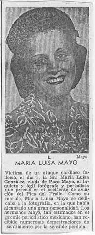 María Luisa Mayo