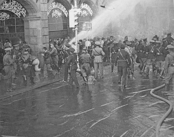 Dispersión de estudiantes del IPN. Ciudad de México 1942