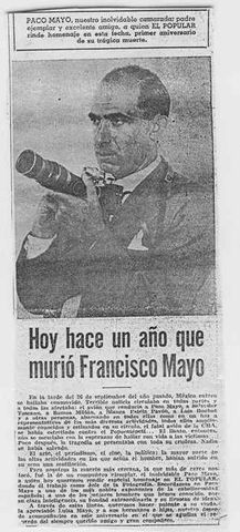 Diario El Popular. Nota a 1 año de su fallecimiento