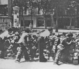 Barricadas en Madrid