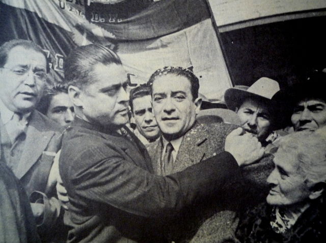 Los líderes obreros, Fidel Velázquez y Vicente Lombardo Toledano