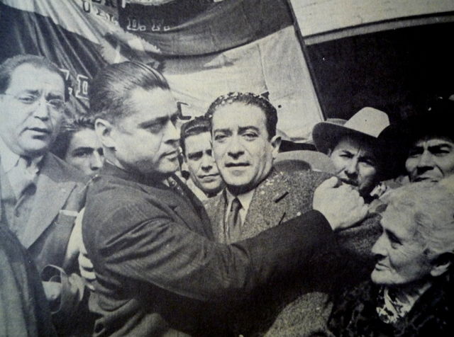 Los líderes obreros, Fidel Velázquez y Vicente Lombardo Toledano